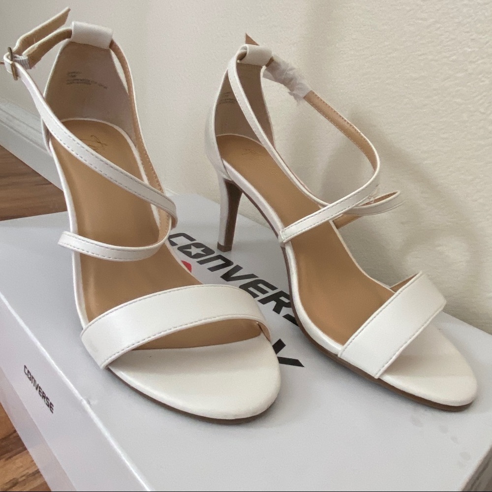white heels